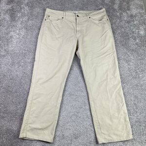 Peter Millar Crown Vintage Pants Men’s 38X27.5 Beige Straight Chino Golf Casual